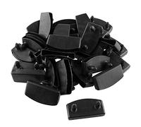 JCBIZ Lot de 30 embouts en plastique pour lattes de lit 55 x 12 mm