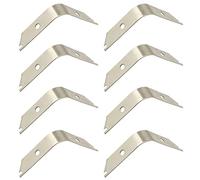 JCBIZ Lot de 30 outils de suspension pour cadre photo en acier inoxydable