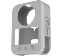 Jcbose Coque de protection en silicone pour DJI Osmo 360 - Souple - Anti-rayures - Coque en caoutchouc antidérapante - Pour appareil photo de sport, gris, Résiste aux chocs
