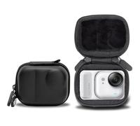 Jcbose Mini étui de rangement pour Insta360 Go Ultra en cuir PU étanche Housse de protection portable Sac de transport Organiseur pour appareil photo GO-Ultra