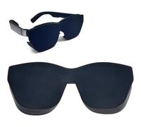 Jcbose Pare-soleil en silicone pour lunettes Rayneo Air 3/Air 2/Air 3s et Xreal One/One Pro/Air 2 AR - Noir