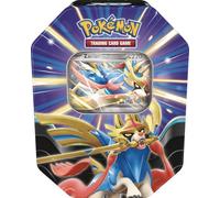JCC Pokémon : Boîte de Collection Légendes Souveraines - Zacian-ex (Une Carte holographique et Quatre enveloppes d'expansion)
