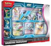 JCC Pokémon : Collection Premium Sagesse Paradoxe Chef-de-Fer-Ex (1 Carte Brillante Chef-de-Fer-ex, 1 Carte Brillante Vert-de-Fer-Ex, 1 Carte Brillante Roc-de-Fer-Ex et 7 boosters)