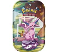 JCC Pokémon : Mini boîte de Collection Espeon de l'expansion écarlate et Violet - Évolutions prismatiques (Deux enveloppes d'expansion et Une pièce)