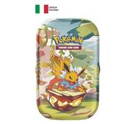 Pokémon JCC Mini-boîte de Collection Jolteon de l'expansion Scarlet et Violetto - Évolutions Prismatiques (Deux enveloppes d'expansion et Une pièce)