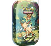 JCC Pokémon : Mini-boîte de Collection Leafeon de l'expansion Scarlet et Violetto - Évolutions Prismatiques (Deux enveloppes d'expansion et Une pièce)