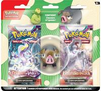 JCC Pokémon : Pack avec Gomme - C’est la rentrée - Gourmelet (1 Gomme Pokémon et 2 boosters)