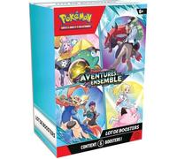 Pokémon: Lot de boosters Écarlate et Violet - Aventures Ensemble du JCC Pokémon (6 boosters)