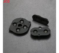 Jcd 1 Ensemble Pour Game Boy Document Gbc Console De Jeu Coque Boîtier Silicone Start Select Clavier Caoutchouc Conducteur Bouton A-B D-Sub - Type Black