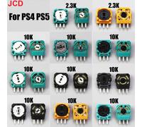 JCD 10 pièces capteur de Micro-interrupteur analogique 3D d'origine pour contrôleur PS4 PS5 potentiomètre de résistances d'axe de manette 3D pour Xbox one E