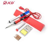 JCD 80W fer à souder électrique numérique 908S température réglable 220V 110V écran LCD chauffage en céramique Kit d'outils de réparation de soudage 60W 908