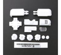 Jcd-Ensemble Complet De Boutons Croisés Pour Nintendo Ds Lite,Boutons De Console Ndsl,A,B,X,Y,Abxy,L,R,D-Pad - Type White