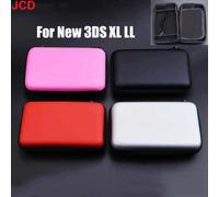 JCD EVA peau transporter étui rigide sac pochette pour Nintend 3DS XL LL Console housse de protection Portable sac de rangement pour nouveau 3DS XL 3DS LL Silver
