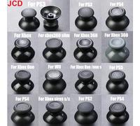 JCD-Manette de jeu analogique 3D pour PS2, PS3, PS4, PS5, Xbox One 360, série S, X, WiiU, NGC, pièce plus lente, capuchon de poignée de anciers, 2 pièces PS2
