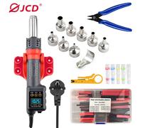 JCD-Micro odorà air chaud 750W, station de soudage, expédide soudure, LCD numérique, odorthermique, BGA IC, outils de soudure avec tube thermorétractable, 8208 8208 KIT2