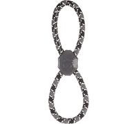 JCHIEN Coton REVI Corde DE Traction 8-Anneau Gris 28CM