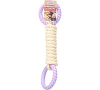 JCHIEN Joanie Corde À Tirer avec Anneaux Twist Violet/Jaune TPR 46x13x6CM
