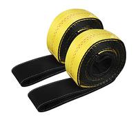 JCHL Lot de 2 Sangles de Levage de 3 m x 5 cm, capacité de 6,8 kg, Sangles de Levage Robustes, Sangle de récupération d'arbre, Sangle de treuil