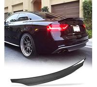 JCING Aileron de coffre arrière en fibre de carbone pour Audi S5 2 portes coupé 2008-2016
