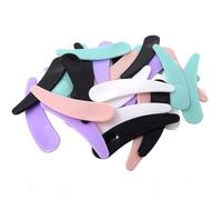 JCKD 40 pièces Spatule pour cosmétiques, petite cuillère à masque, spatule en plastique réutilisable, cuillère à crème de maquillage, convient pour les gels nettoyants, les masques et les crèmes