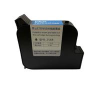 JCKJWL Cartouche d'encre à Grande buse 2588, 25.4mm, avec Une adhérence élevée et Une propriété de séchage Rapide for imprimantes à Jet d'encre Codage Multifonctionnel (Green)