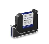 JCKJWL Cartouche d'encre Noire ER521, 25.4mm, 72ml, Remplacement d'encre à solvant à séchage Rapide Non chiffré for imprimante à Jet d'encre 1 pouce/25.4mm Codage Multifonctionnel (1PC)