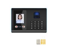 JCKJWL Enregistreur d'enregistrement de Mot de Passe d'empreinte Digitale de Visage de Machine de présence Intelligente for Les employés Invite vocale multilingue Support multilingue