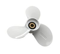 JCKJWL Hélice Marine for Bateau 6E0-45943-01-El 7 1/2 x 7 for Moteurs 4 CV, 5 CV, 6 CV, hélices en Aluminium à 9 Dents. Remplace Les Moteurs pour la réparation et la Modification du Moteur