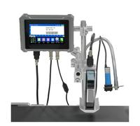 JCKJWL Imprimante à Jet d'encre Industrielle en Ligne U3-Plus, buse 12,7/25,4 mm, imprimante d'étiquettes, Texte, Code-Barres, Logo, Date d'expiration Impression multiformat(12.7mm Without Ink)