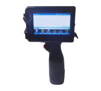 JCKJWL Imprimante à Jet d'encre Portable 12.7mm, Pistolet portatif, Date d'expiration, Codes-Barres, étiquetage par Lots, imprimante à Jet d'encre Impression multiformat