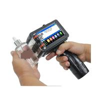 JCKJWL Imprimante à Jet d'encre Portable 1760PLUS 12,7/25,4 mm avec Encre à séchage Rapide, Texte, Code-Barres, numéro de lot, Logo, étiquette Impression multiformat(12.7mm with 2 Ink)