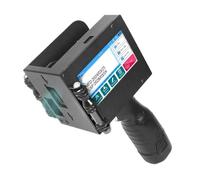 JCKJWL Imprimante à Jet d'encre Portable 50 mm avec 2 encres à séchage Rapide for Texte, Code-Barres QR, numéro de lot, Logo, Date, imprimante d'étiquettes Impression multiformat