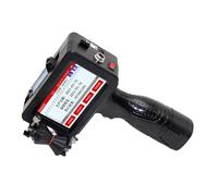 JCKJWL Imprimante à Jet d'encre Portable for Pipelines, Machine de Codage de la Date de Production et du numéro de lot des Tubes et câbles en Acier Impression multiformat(Printer - Black Ink)