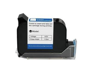 JCKJWL Imprimante à Jet d'encre Thermique Portable 25.4mm, Cartouche d'encre à solvant à séchage Rapide, Encre Noire Non chiffrée Impression multiformat(1PC)