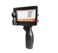 JCKJWL Imprimante à Jet d'encre Thermique portative de 12.7mm, avec écran de 4.3 Pouces, 600DPI, for Code QR, Code à Barres, Date, numéro, Logo Codage Multifonctionnel