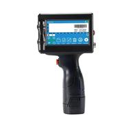 JCKJWL Imprimante À Jet d'encre Thermique Portative De 25.4mm, avec Écran Tactile De 4.3 Pouces, Code De Lot À Barres QR, Numéro Variable, Logo Codage Multifonctionnel