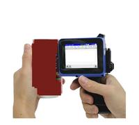 JCKJWL Imprimante Portable DC12 12,7 mm, Mini-imprimante à Jet d'encre, Code-Barres, Texte, QR, Image, numéro de lot, Logo, Date Impression multiformat(with 2 Ink)