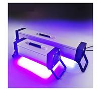 JCKJWL Lampe de polymérisation UV 1000 W 500 W 365 nm 395 nm 405 nm, Colle, résine, Huile Verte, Soudure, revêtement de Carte PCB, écran LCD, Peinture, Vernis Durcissement Rapide(2100W,405nm)