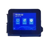 JCKJWL Mini imprimante à Jet d'encre Portable 12,7 mm, Code-Barres QR, Date de lot, numéro, Logo, Date d'expiration, Prise en Charge de 28 Langues Impression multiformat(Blue Ink Cartridge)