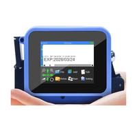 JCKJWL Mini-imprimante à Jet d'encre Portable, 12.7mm, for Codes-Barres QR, Date de lot, numéro, Logo, Date d'expiration, Machine de Codage, 28 Langues Impression multiformat(No Cartridge)