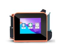 JCKJWL Mini imprimante à Jet d'encre Portable, 12.7mm, for Codes-Barres QR, Date, numéro, Logo, Date d'expiration, Machine de Codage, 25 Langues Impression multiformat(Include 1 Cartridge)