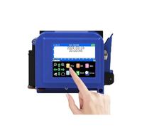 JCKJWL Mini-imprimante Portable à Jet d'encre, 25.4mm/1 Pouce, Machine de Codage de Date et d'image de Codes-Barres QR Non chiffrée Impression multiformat(with 1 Ink)