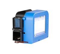 JCKJWL Pistolet d'impression à Jet d'encre, 12.7mm, QR Bar, Code de lot, Date, Logo, étiquette d'expiration, Mini-imprimante Portable à Jet d'encre Thermique Impression multiformat(Printer Handle)