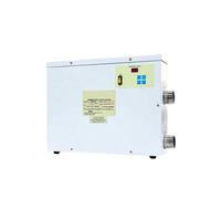 JCKJWL Pompe à Chaleur for Piscine et Spa 5,5 à 20 KW avec Interrupteur thermostatique, Chauffe-Eau électrique for piscines creusées et Hors Sol Chauffage Rapide et Efficace(5.5KW)