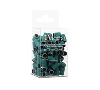 JCMASTER 100 x Embouts Ponceuse Manchons #80 Grain, Bandes de Ponçage Professionnelles pour Perceuse à Ongles, Ponceuse Emeri Rouleaux Forets à Ongles pour Manucure et Pédicure