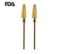 JCMaster 2x Embouts de Ponceuse à Ongles, 2.35mm Taille Universelle, Professionnels Pour Manucure et Pédicure