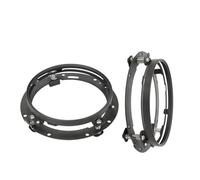 JCMLDN Phares 4X4 7 Pouces Phare LED DRL Pour Nissan Pour Patrol Y60 Phares Phare Feux phares(2 piece bracket)