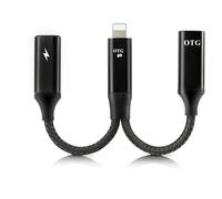JCMOYUTY Câble adaptateur audio OTG pour DJI Mic / Mic2 / Mic3 / Mic Mini récepteur RX pour iPhone 14 13 12 11 avec câble de charge rapide USB C PD 27 W