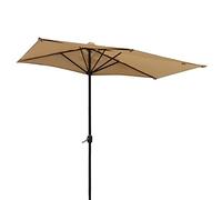 JCNAGXY 2.5 * 1.2M Garden Sun Parasol, Parasol, Easy to Assemble, Waterproof, with 5 Ribs, for Balcony, Dining Tables, Gardens, Patios, Decking, Umbrellas Sunscreen