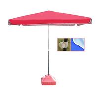 JCNAGXY 6.5 Ft Square Patio Beach Umbrella Sun Shelter, Portable Outside Market Umbrella for Outdoor Table Deck Garden Outdoor Parasol Portable Parasol
